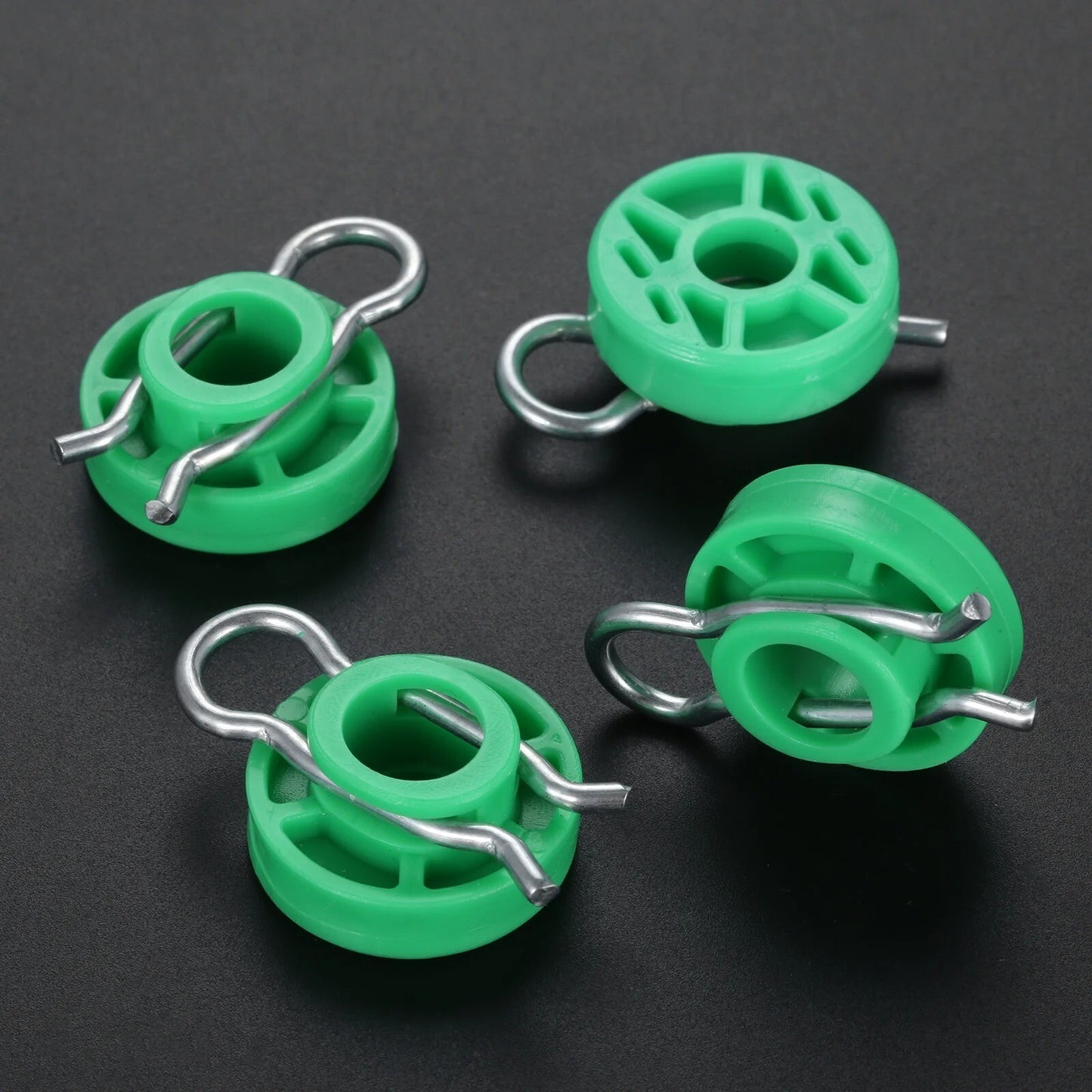 4x 4493433 Front Power Window Regulator Guide Roller Clip for Saab 900 9-5 9-3