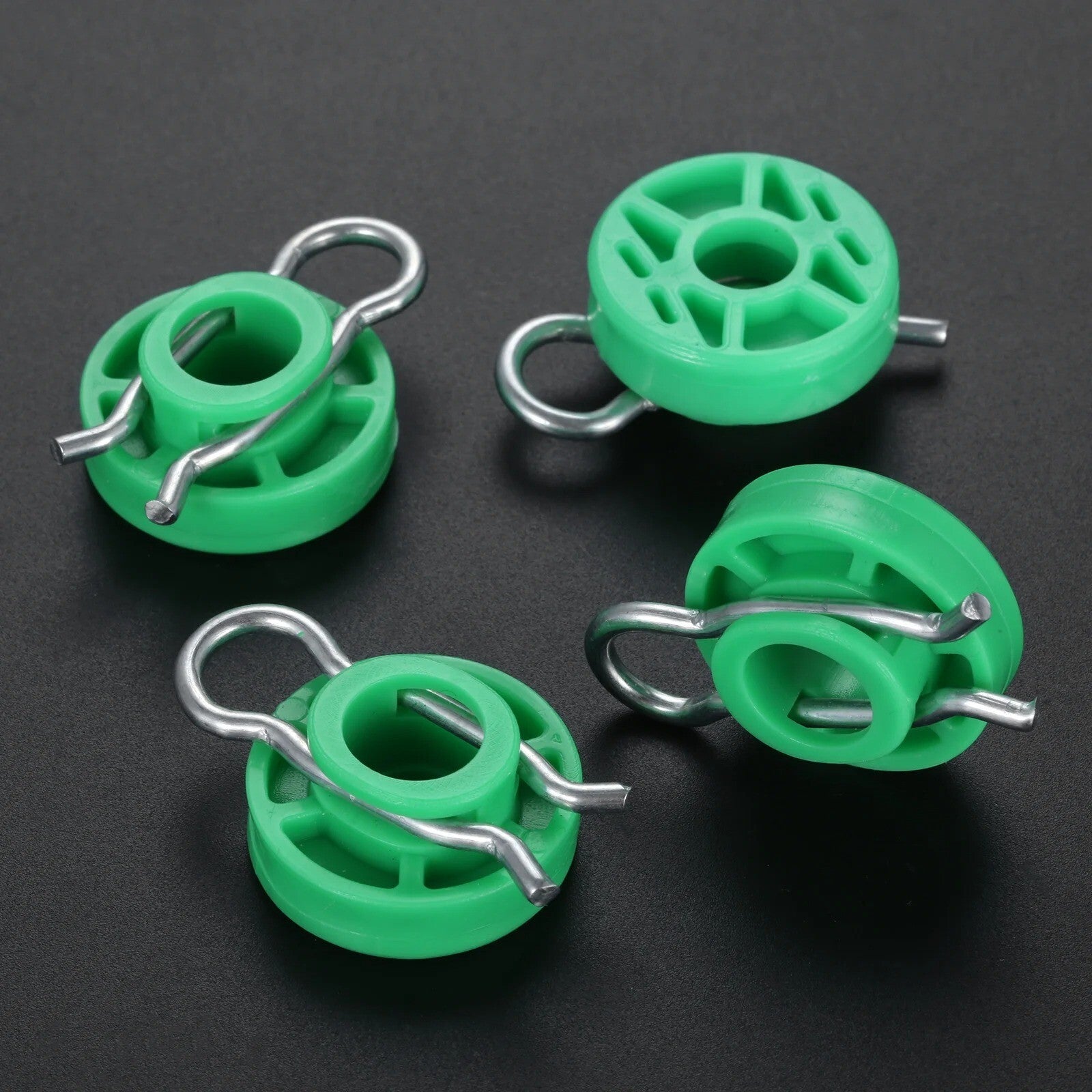 4x 4493433 Front Power Window Regulator Guide Roller Clip for Saab 900 9-5 9-3