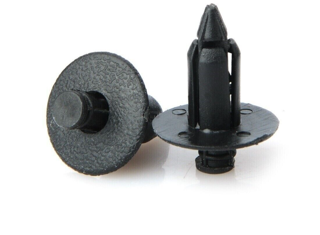 5x 8mm Hole Bike Fasteners Plastic Rivet Fairing  Clips for Honda Yamaha Suzuki