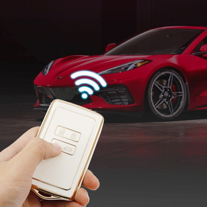 TPU Remote Key Cover Case fits Renault Captur Megane Clio Zoe Koleos Scenic 4