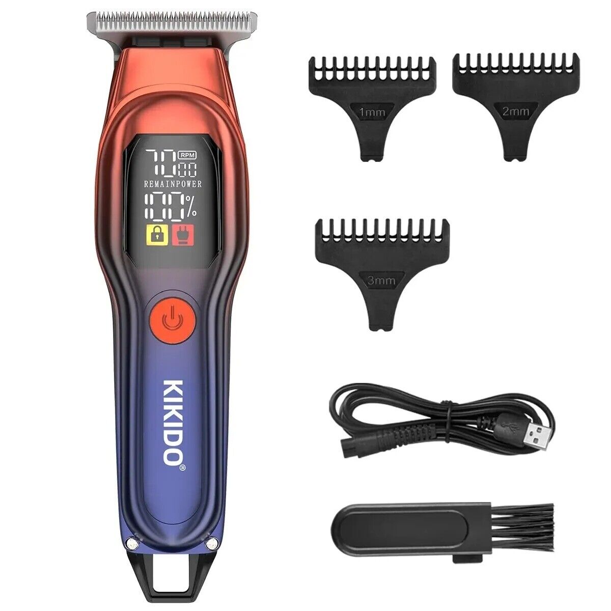 Rechargeable Professional Hair Clippers Low Noise Hair Clippers