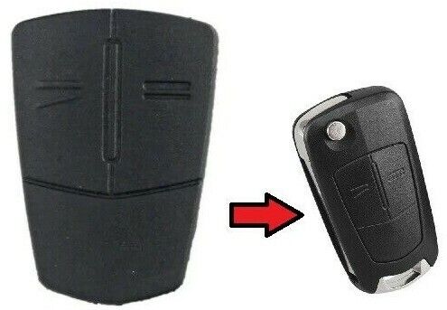 Vauxhall Astra Corsa Vectra 2 Button Remote Key Fob Rubber Pad Replacement