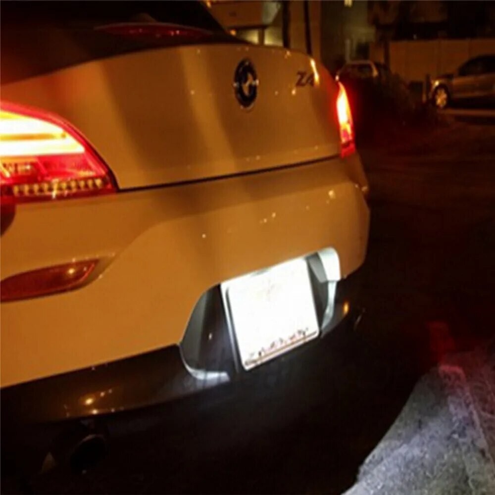 2x Canbus LED License Number Plate Light Lamp for BMW 3 5 Series E39 E60 E61 E90