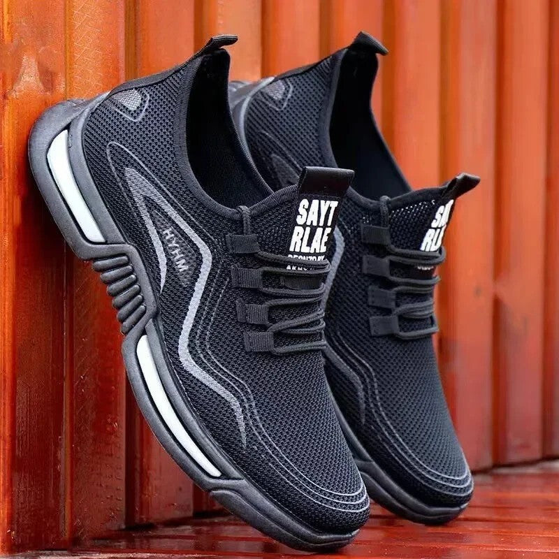 Men's shoes, new summer breathable mesh casual shoes, odor resistant soft sole