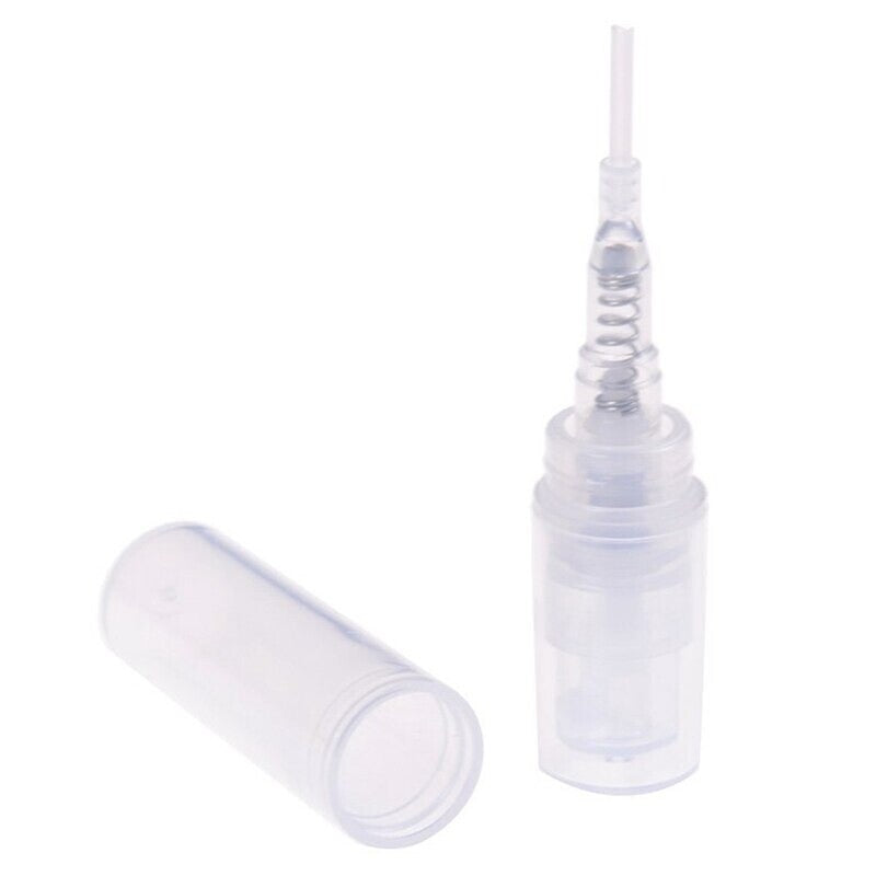 5x 2ml Clear Plastic Spray Bottle for Perfume Cosmetic After Shave Travel