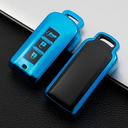TPU Remote Key Fob Case Cover for Mitsubishi Outlander 2014 Pajero Delica