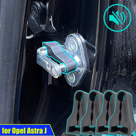4x Car Door Lock Sound Deadener Damper Buffer for Opel Vauxhall Astra Zafira