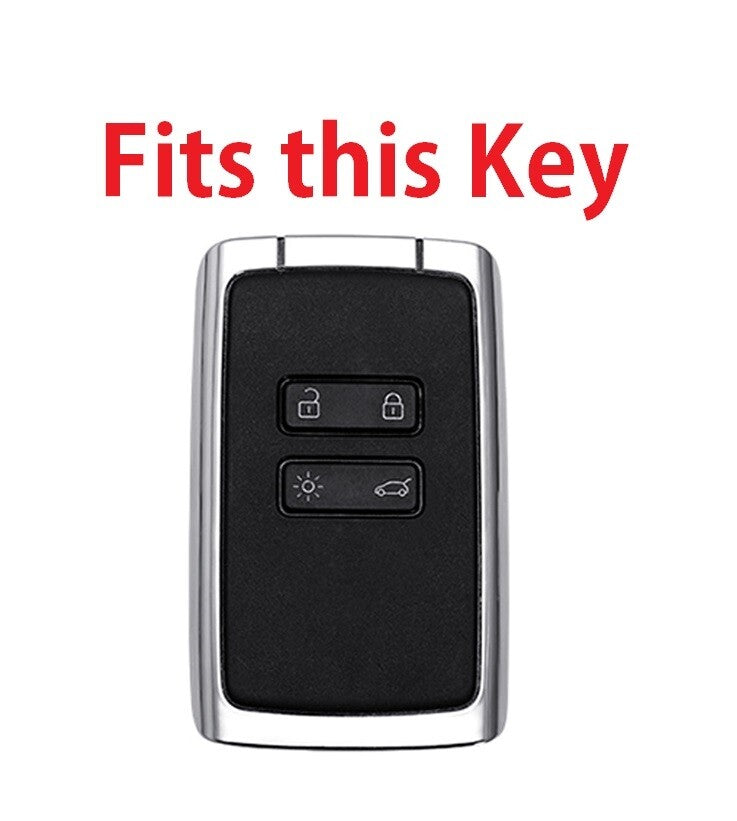 Remote Key Case Cover for Renault Koleos Zoe Megane 4 RS Captur Kadjar Arkana