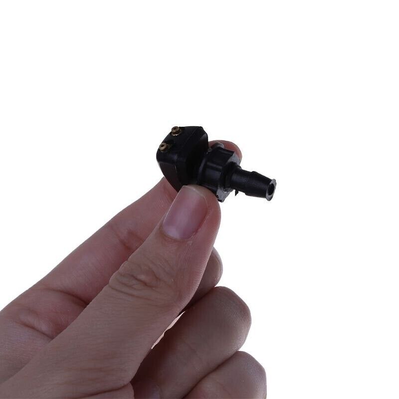 2x Car Front Windscreen Universal Washers Wiper Nozzle Water Spray for VW Volvo