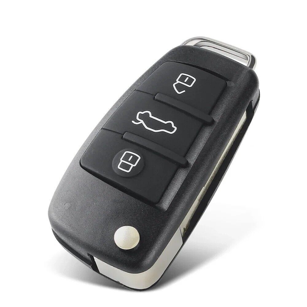 Car Flip Key Shell for Audi A2 A3 A4 A6 A6L A8 Q7 TT