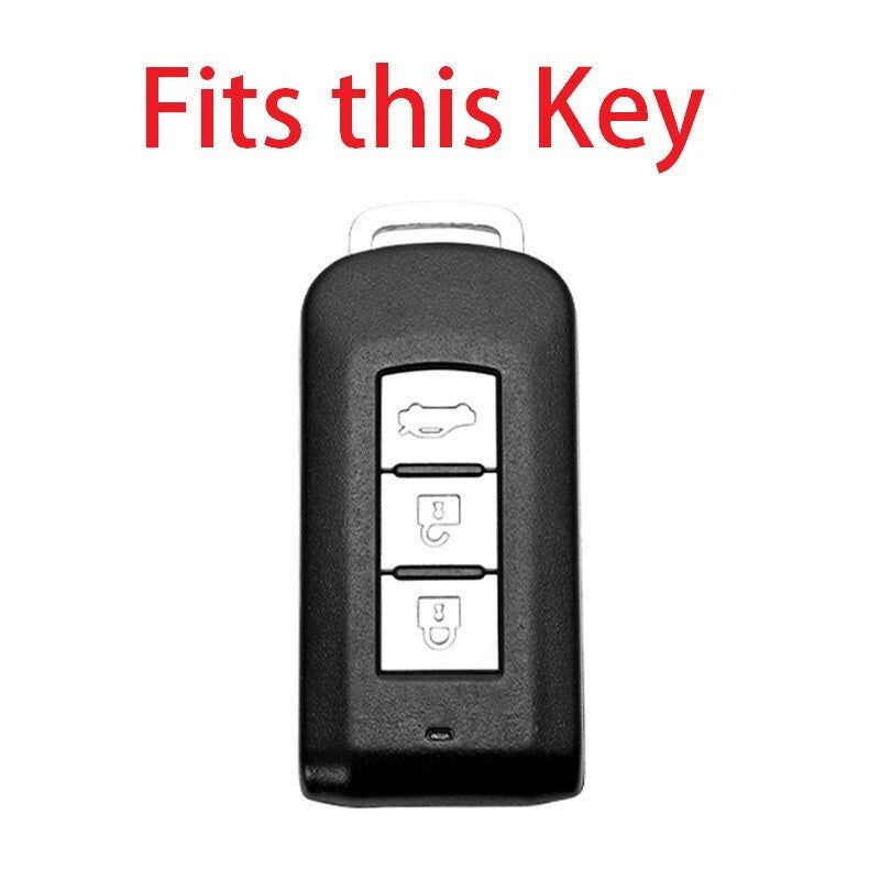 TPU Remote Key Fob Case Cover for Mitsubishi Outlander 2014 Pajero Delica