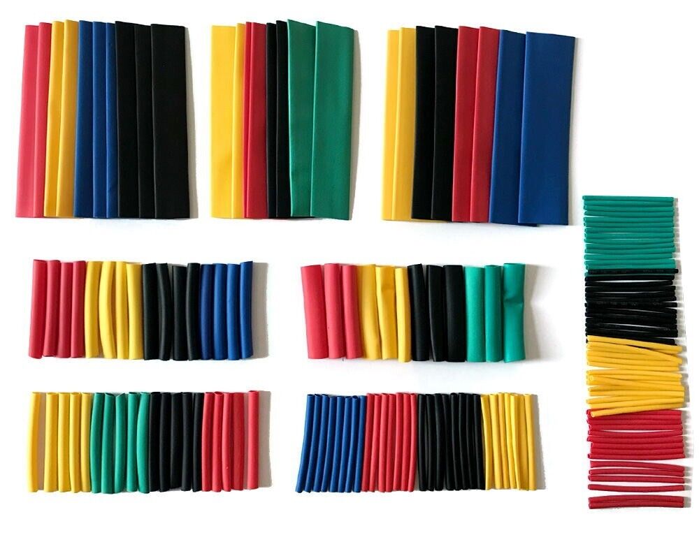 Polyolefin Heat Shrink Tubing Cable Tube Sleeve Kit Wire Wrap Cable Repair