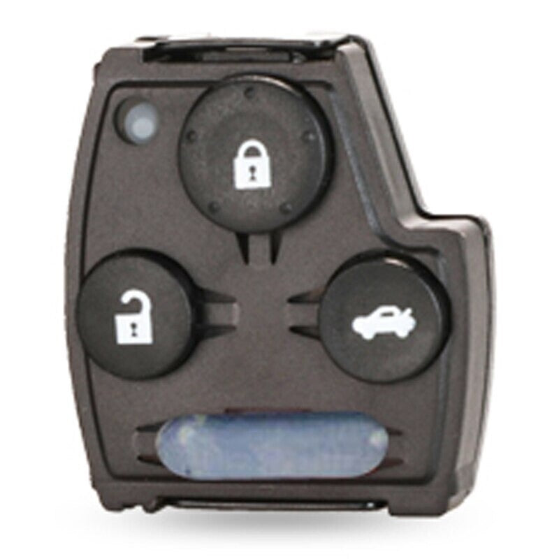 3 Button Key Shell Fob Pad for Honda Accord Civic 2008 CRV Pilot Jazz Odyssey