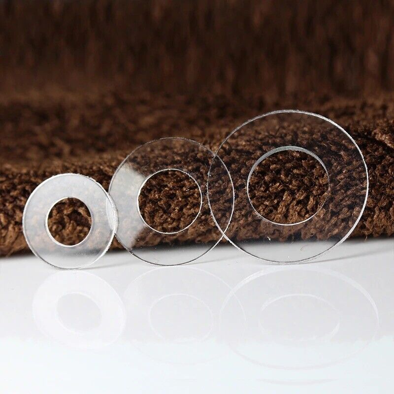 Insulation Washers PVC Screw Washers Soft Transparent M2 M2.5 M3 M4 M5 M6 M8