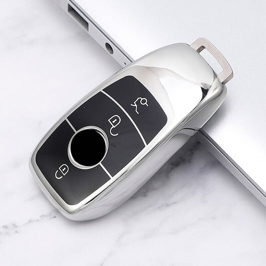 Car Key Fob Case Cover for Mercedes Benz A C E S G Class GLC CLA CLE W205 W213