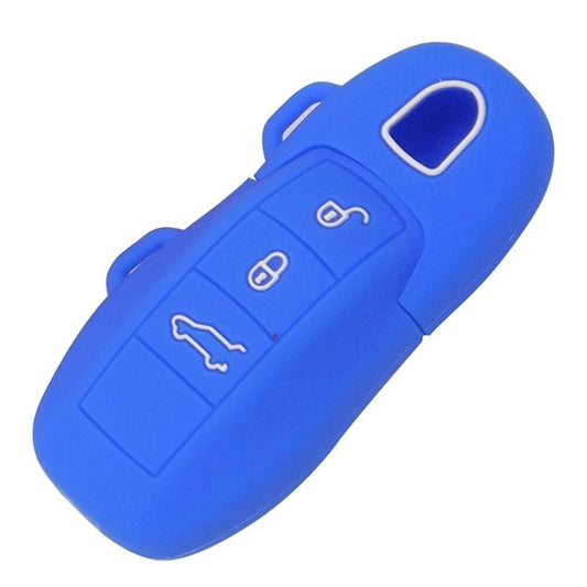 Porsche Cayenne 911 Panamera Macan 3 Button Remote Key Fob Cover Case