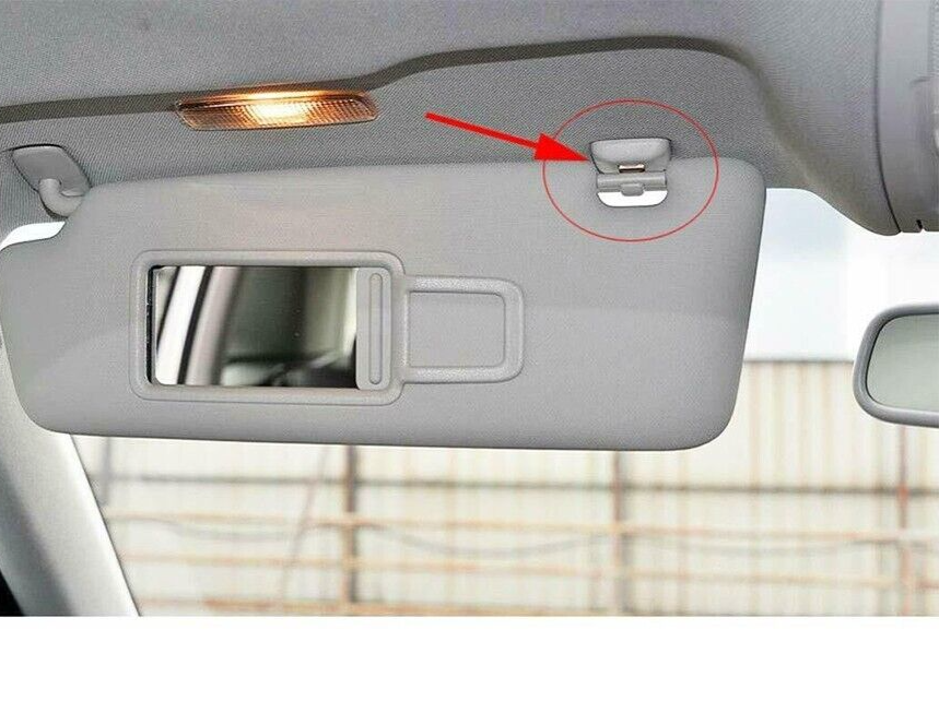 1x Sun Visor Clip Hook Holder for Audi A4 2005-2015 A4 RS3 2011-2016