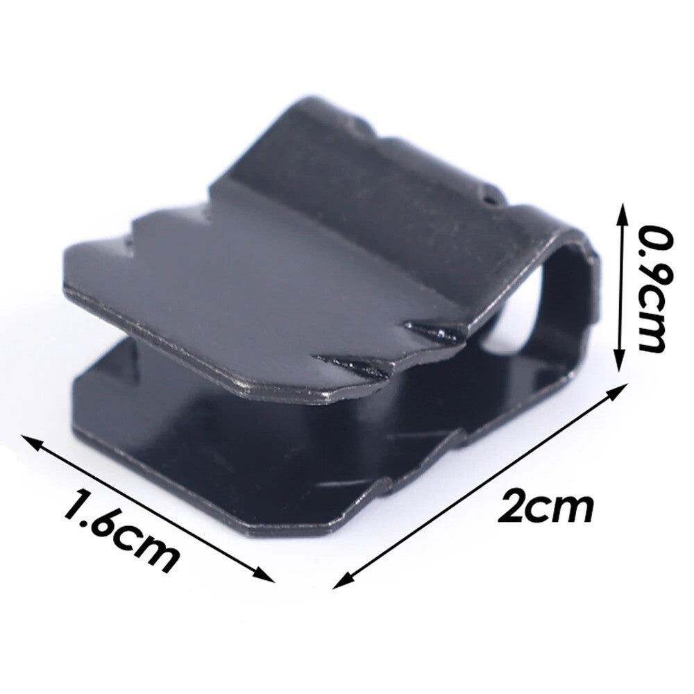10x Car Mudguard Fixing Clips Auto Engine Guard U-shaped Buckle Clamps