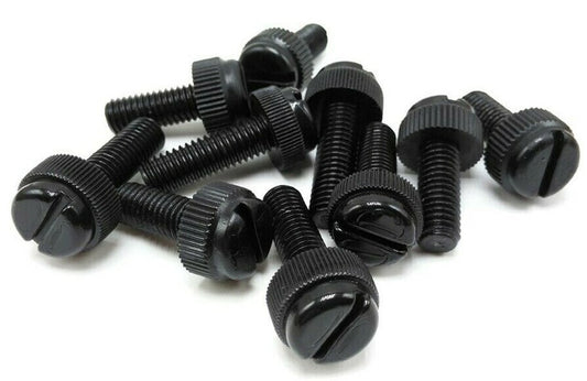 M3 M4 M5 M6 M8 Nylon Plastic Slotted Bolt Thumb Screws 6-40mm