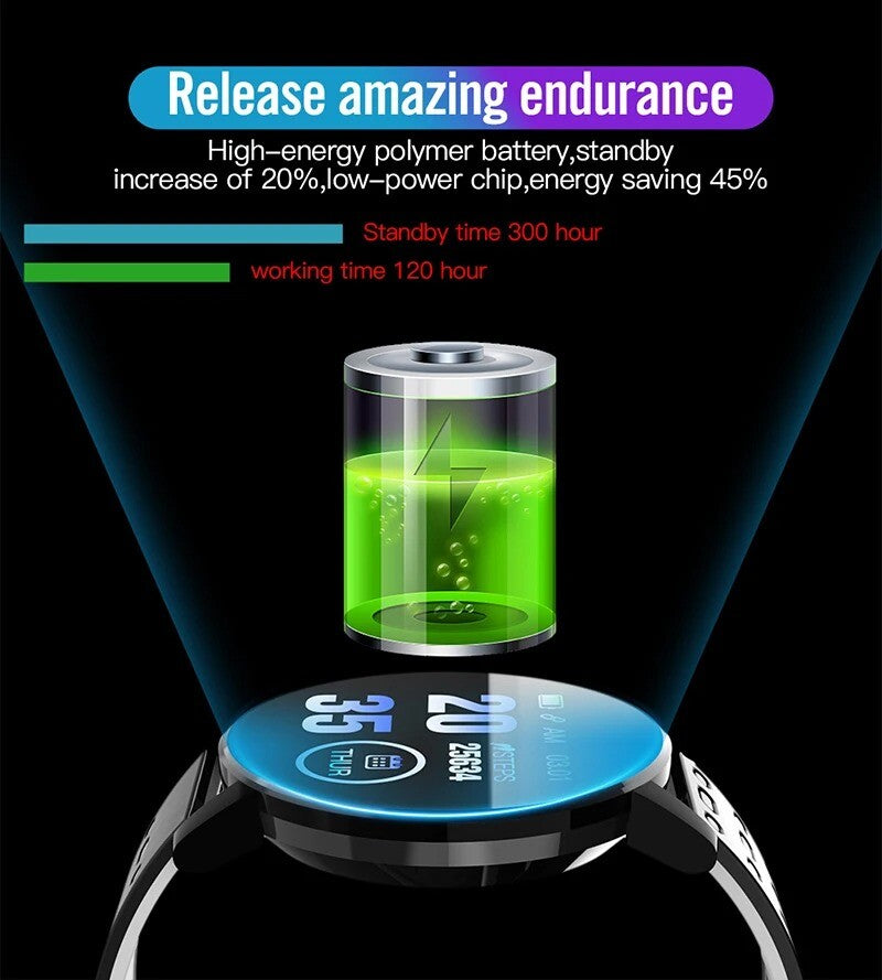 Multi Functional Smartwatch Android Alarm Clock Smart Wristband Motion Watch
