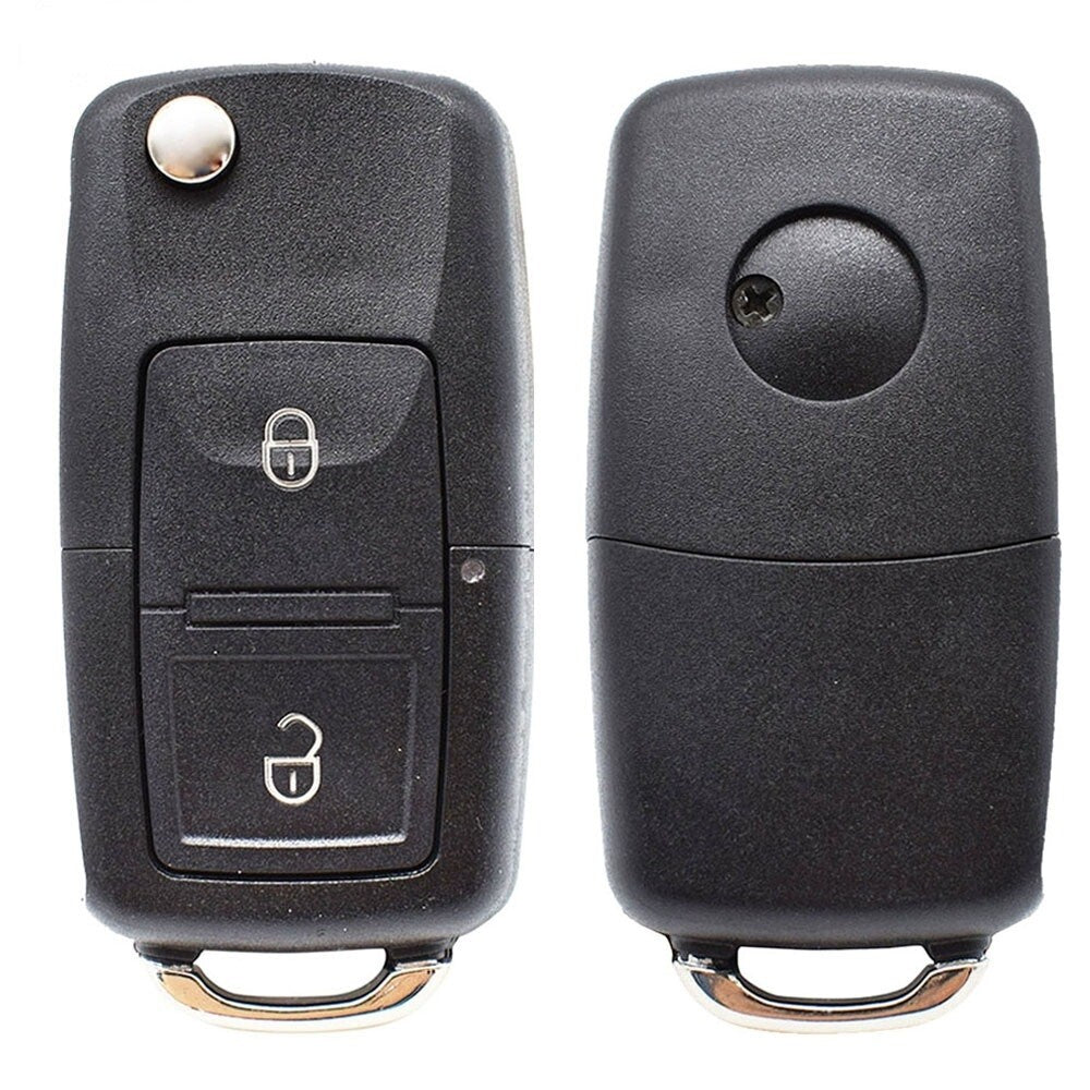 VW Golf MK4 PASSAT BORA POLO SHARAN 2 Button Remote Key Shell (No Blade) 