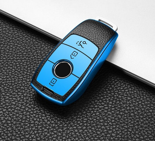Remote Key Fob Key Case for Mercedes Benz A C E S G GLS CLA Class W213 W177 W205