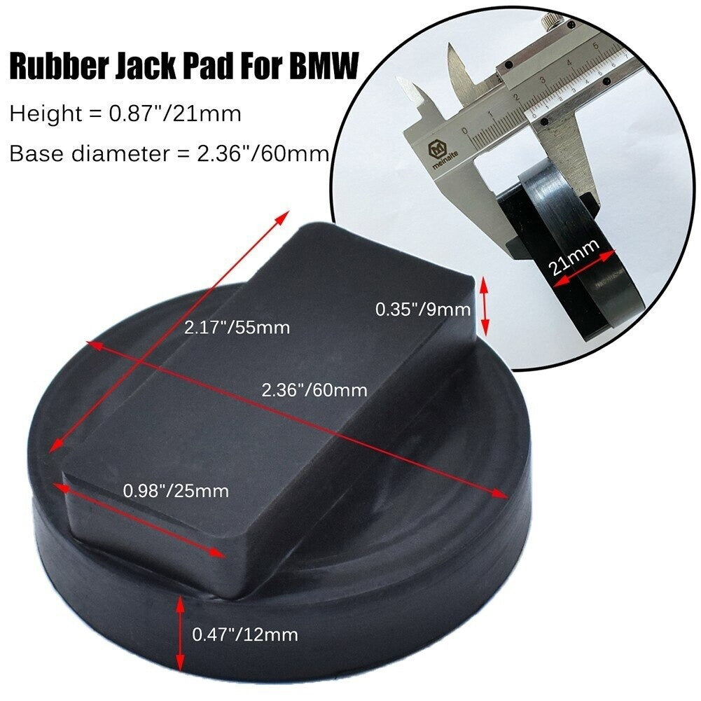 Rubber Jack Pad Set for BMW 3 4 5 Series X1 E84 F48 X4 F26 X7 G07