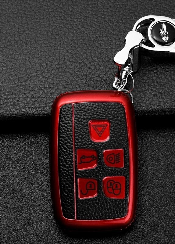 Remote Key Fob Case Cover Keychain for Jaguar XF XJ XE XJL XF Land Rover Range
