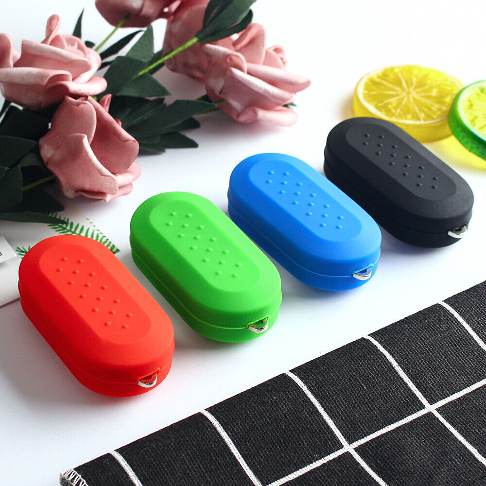 Silicone Fiat 500 Grande Punto Stilo Pando Ducato Remote Key Fob Case Cover