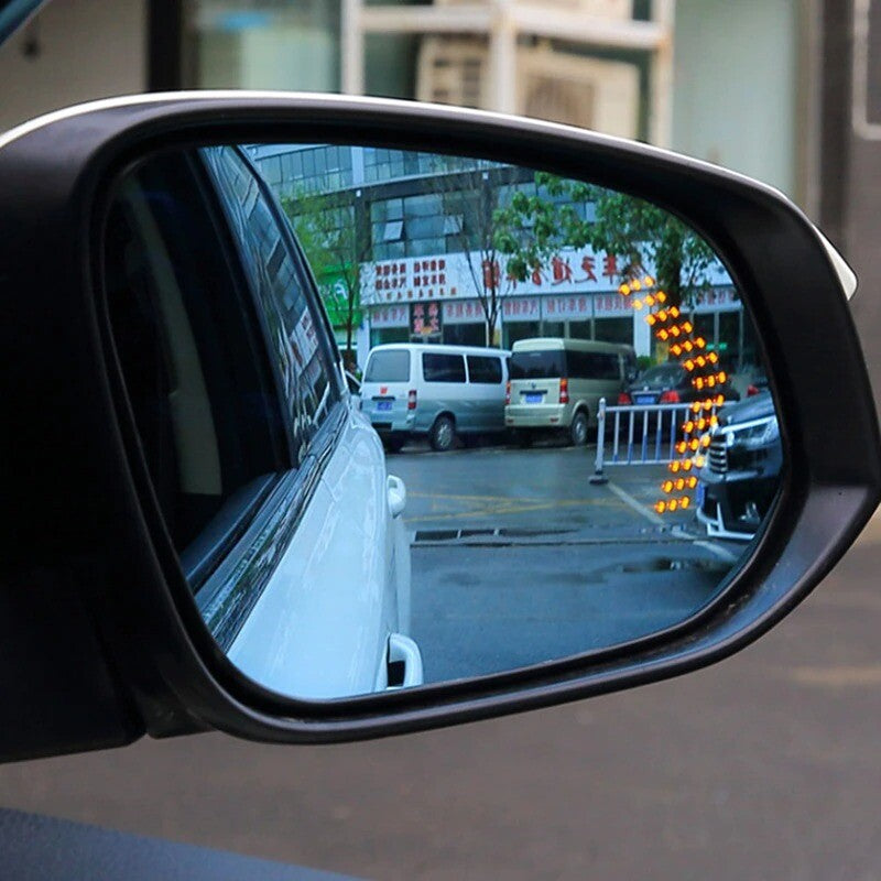Car Mirror Repeater Turn Signal Rear View (4 Colours) Pack of 2