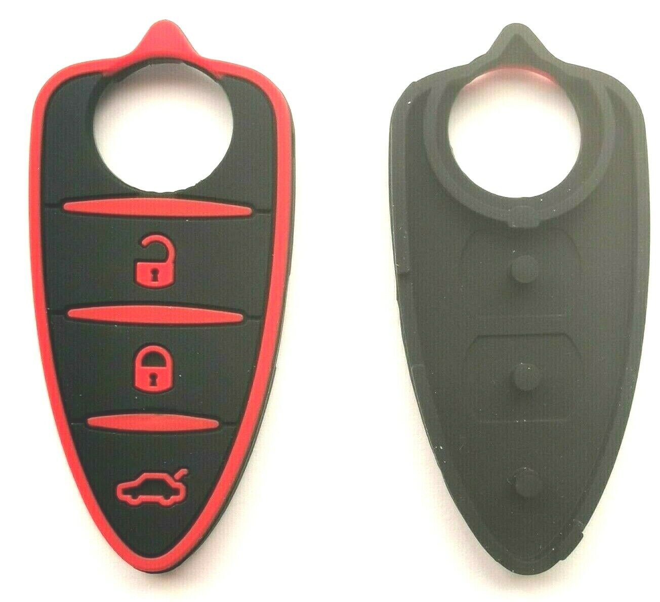 3 Button Remote Key Fob Rubber Pad for Alfa Romeo GTO 159 Mito Giulietta