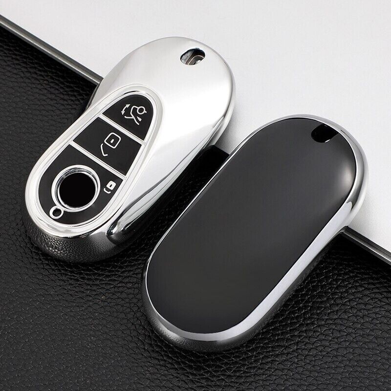 Mercedes Benz 2021 C /S Class W223 W206 S350L S400L S450 TPU Key Fob Case Cover