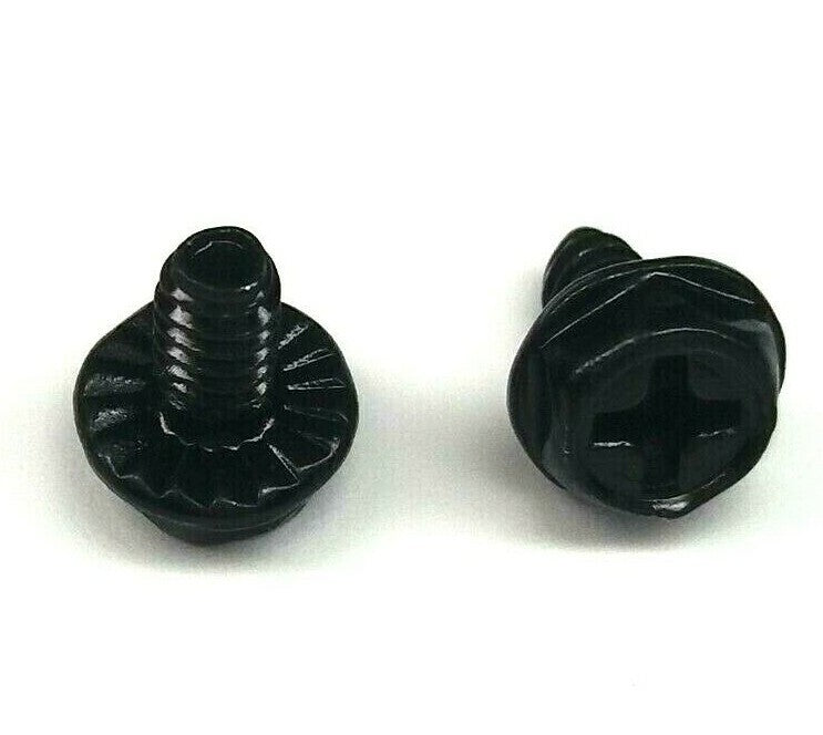 20x BLACK COMPUTER PC CASE MOTHERBOARD MOUNTING HARD DRIVE SCREWS 6 32