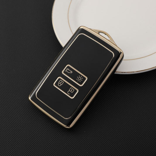 TPU Remote Key Cover Case fits Renault Captur Megane Clio Zoe Koleos Scenic