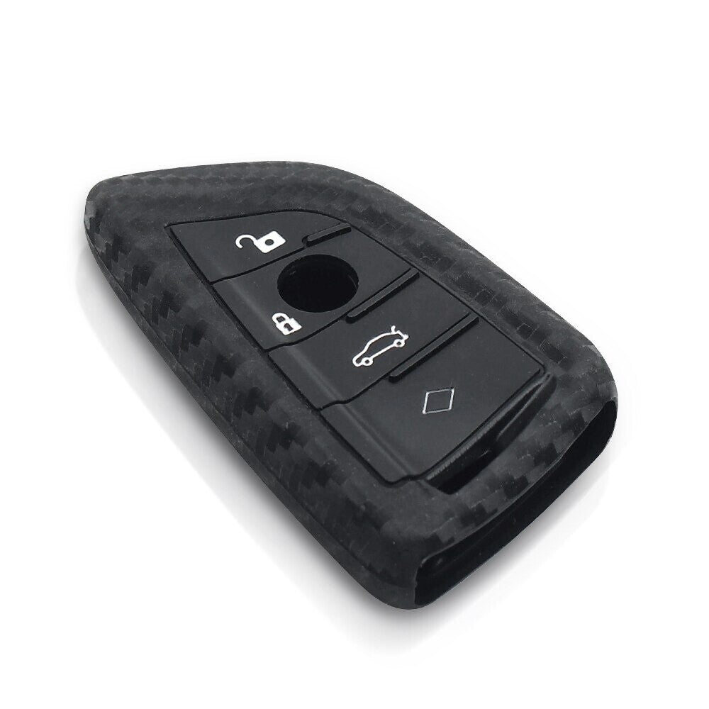 BMW X5 X6 F16 F15 5 Series 2014 Remote Key Fob Case Cover Carbon