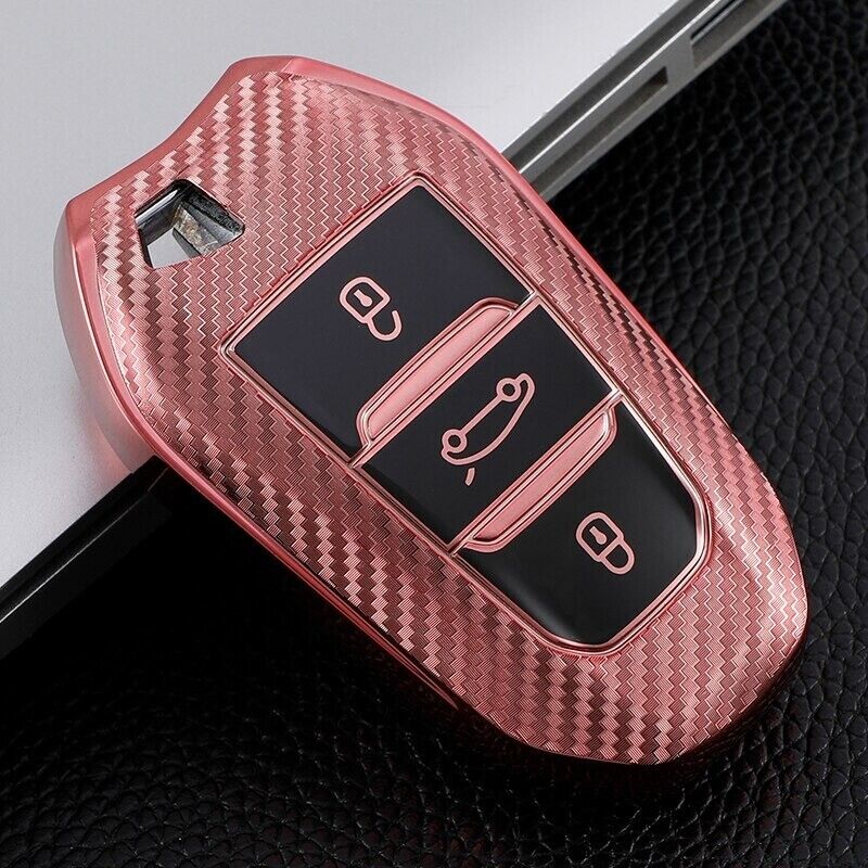 Remote Key Fob Case Cover for Peugeot 308 408 508 2008 3008 4008 5008 