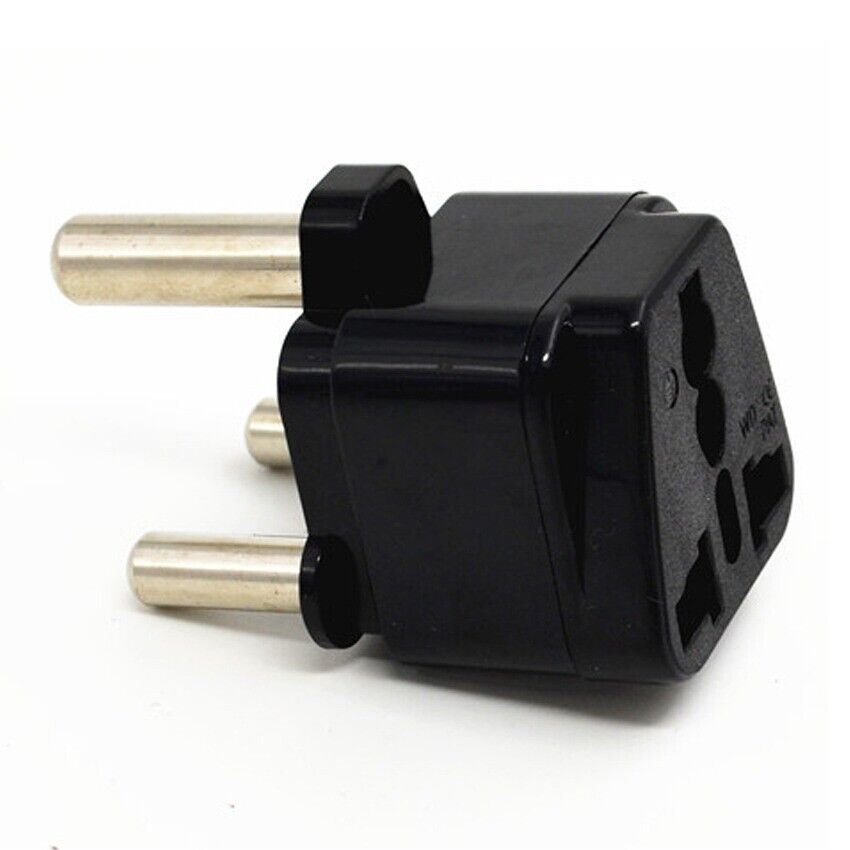 3 Pin Universal Travel Adapter UK EU US AU to South Africa India Nepal