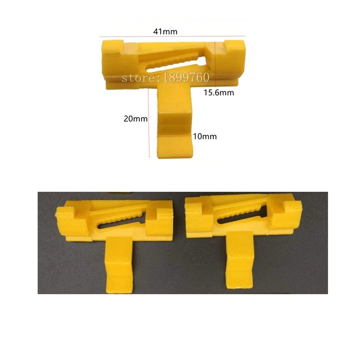 6x Windshield Moulding Side Trim Clips 30678009 for Volvo S60 XC70 V70 2000-2009
