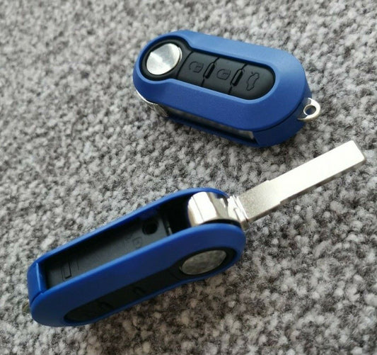 Fiat 500 Punto Panda Bravo Stilo 3 Button Remote Key Shell Case