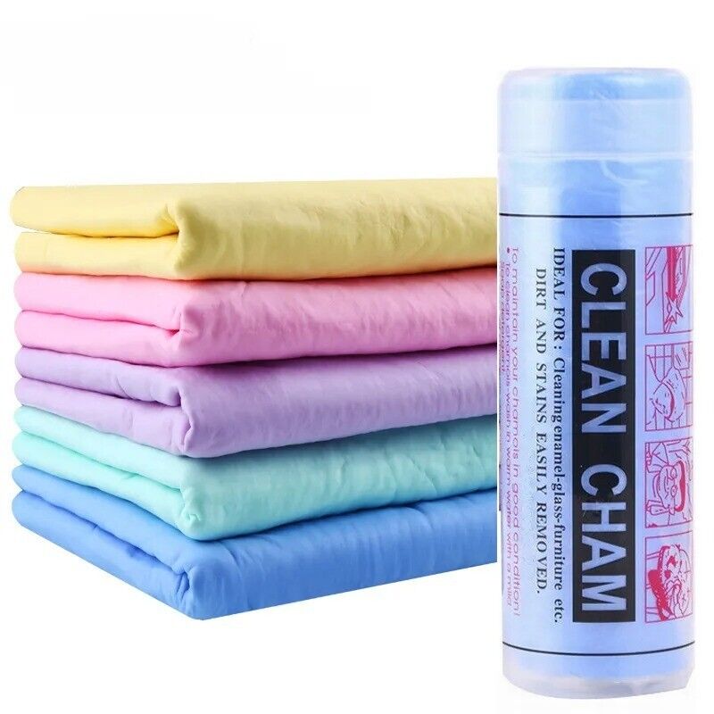 1x PVA Car Wash Towel Soft Strong Absorbent Cleaner Random Colour 43*32cm