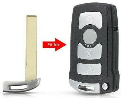 Blank Key Fob Uncut Blade for BMW E65 E66 E67 E68 Series