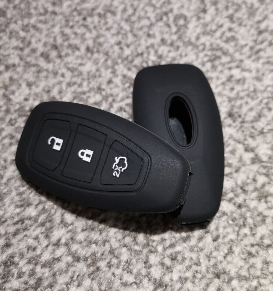 Silicone Car key Cover Case for Ford Focus Fiesta C-Max B-Max Kuga Escape Ecospo