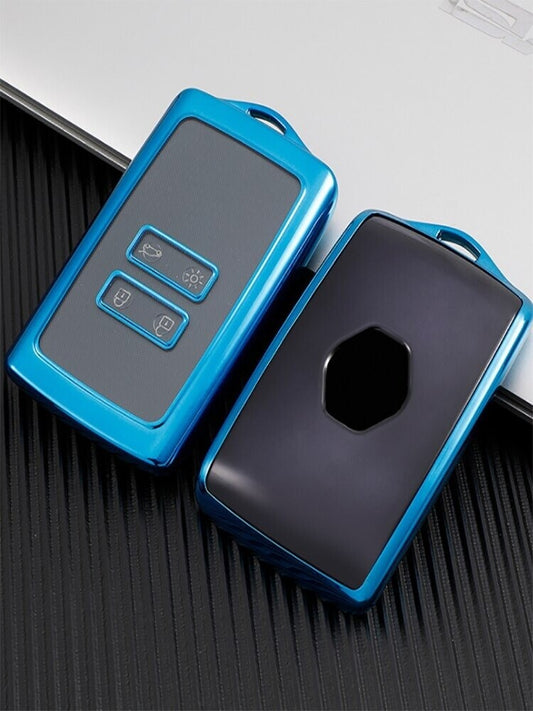 Remote Key Fob Case Cover for Renault Megane Zoe 4 RS Captur Kadjar Arkana