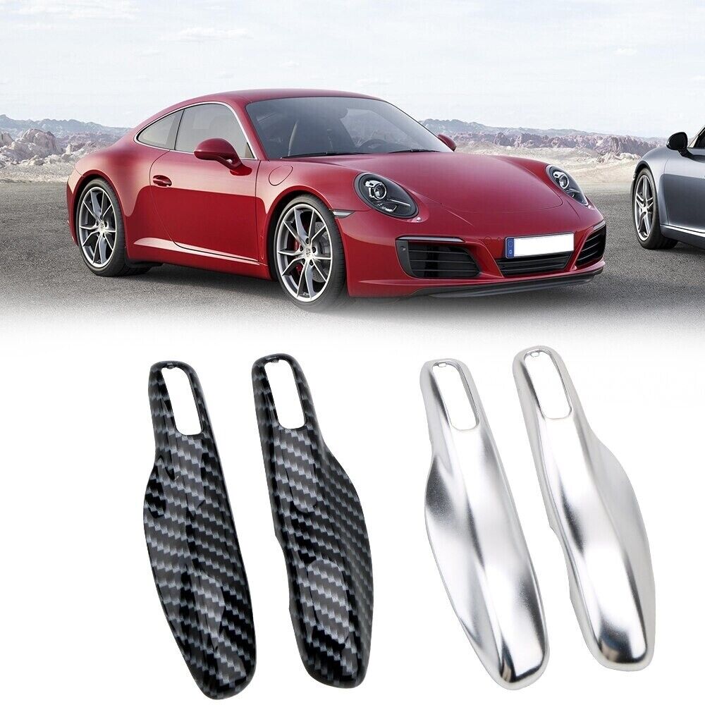 Porsche Carbon Key Shell Case for Boxster Cayenne Macan 911 Cayman Panamera