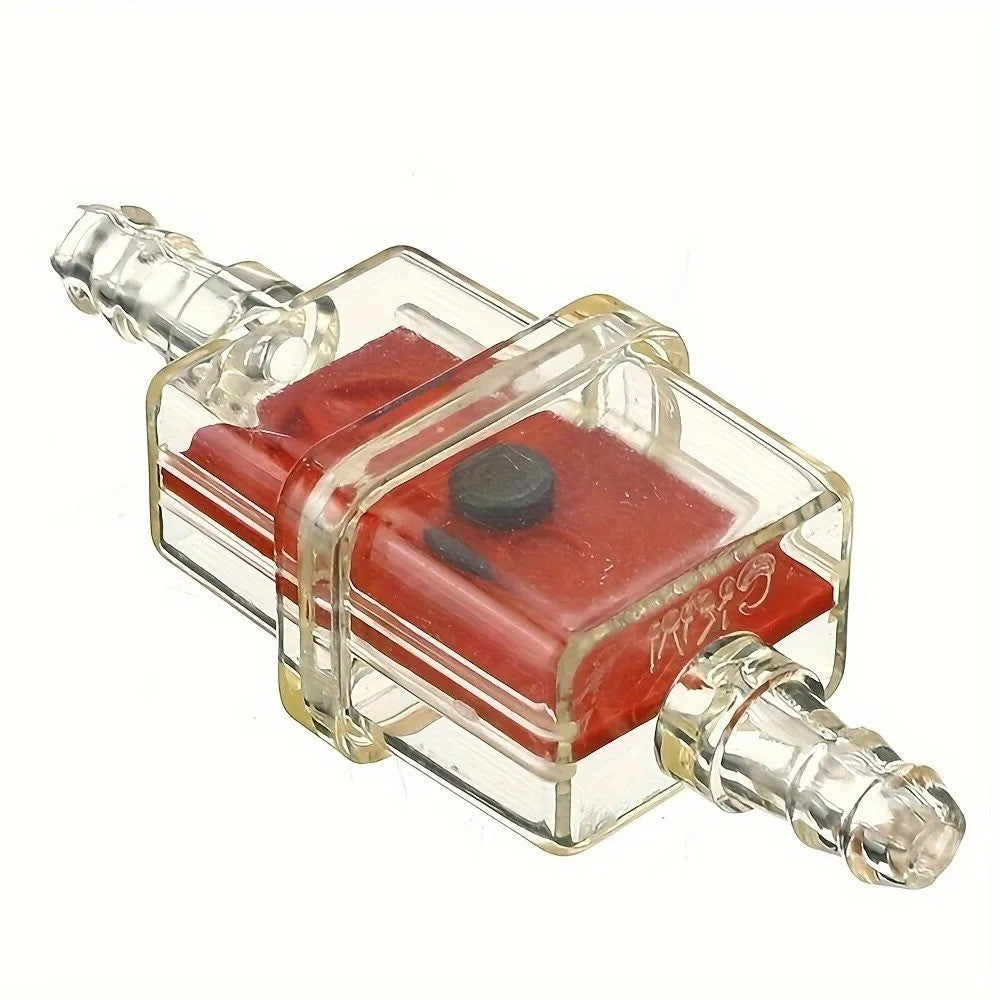 2x PETROL 6MM FUEL INLINE MAGNETIC FILTER QUAD PIT DIRT ATV MOTORCYCLE BIKE 6MM