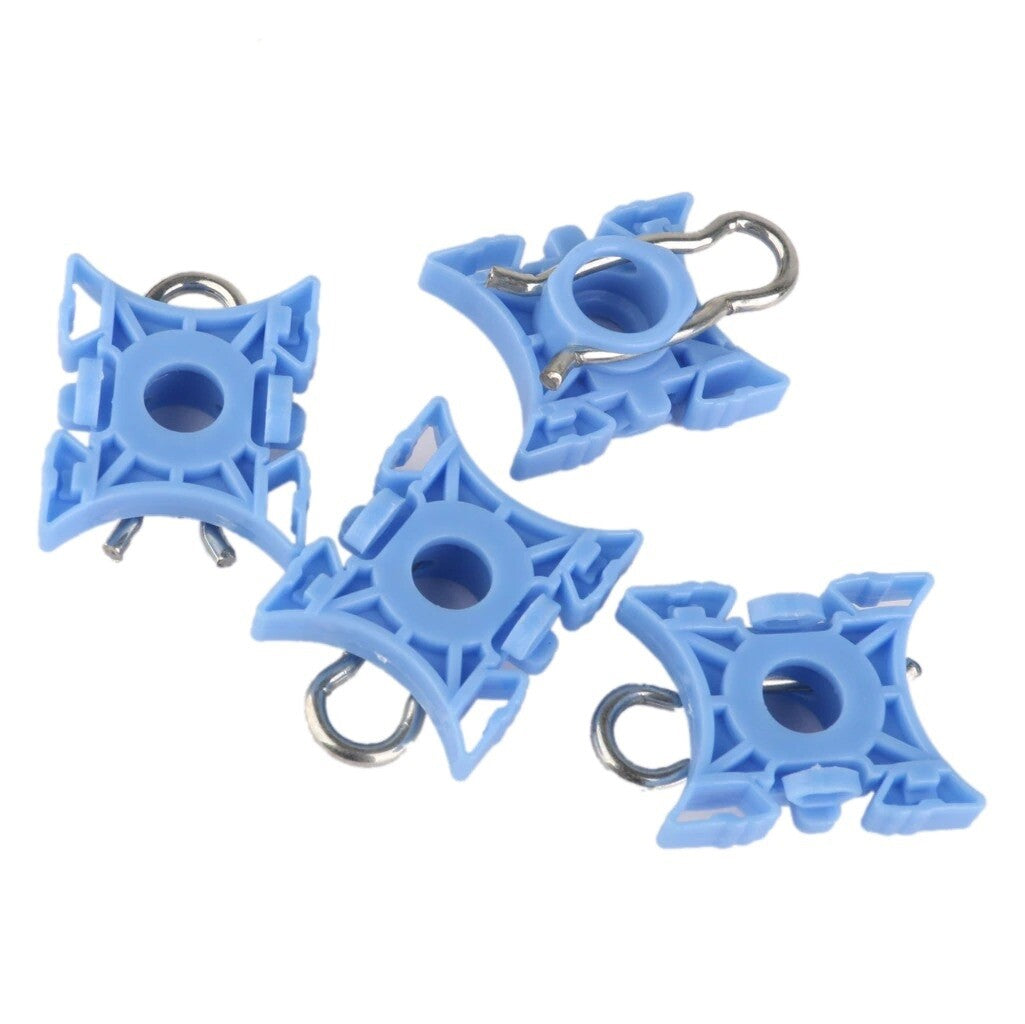 4x Window Regulator Sliding Pivot Clips for Volvo (51321938884)