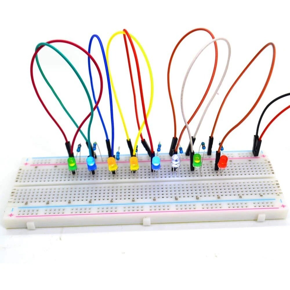 20x 3mm Round LED Ultra Bright Light Emitting Diodes White Red Blue Green Yellow