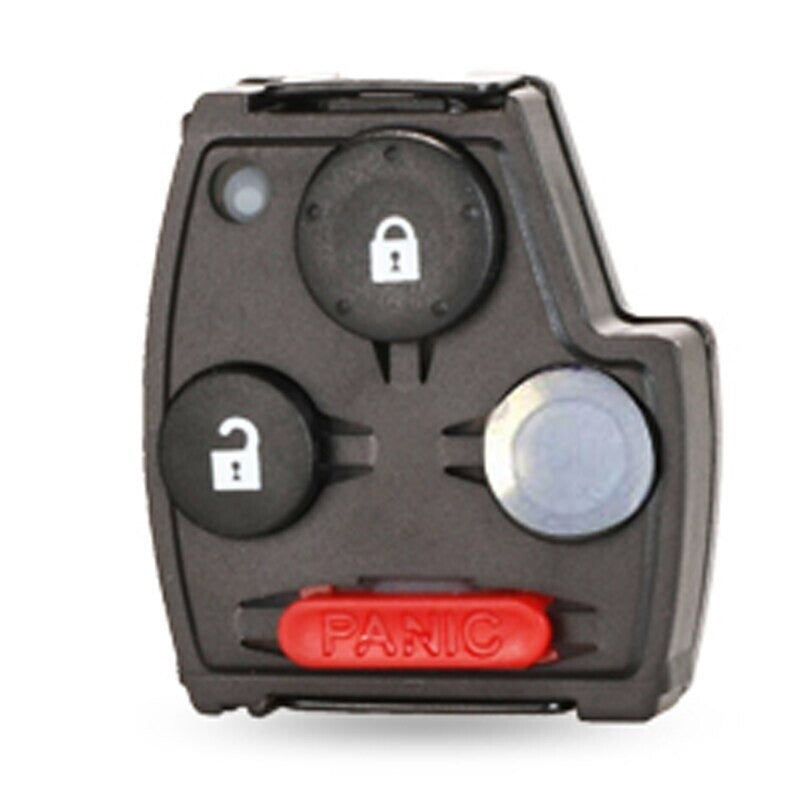 3 Button Key Shell Fob Pad for Honda Accord Civic 2008 CRV Pilot Jazz Odyssey