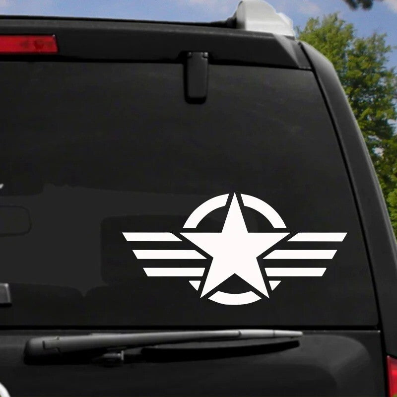 Car Sticker US Army Military Car Van Motorcycle Vinyl Decal 20cm x 10cm