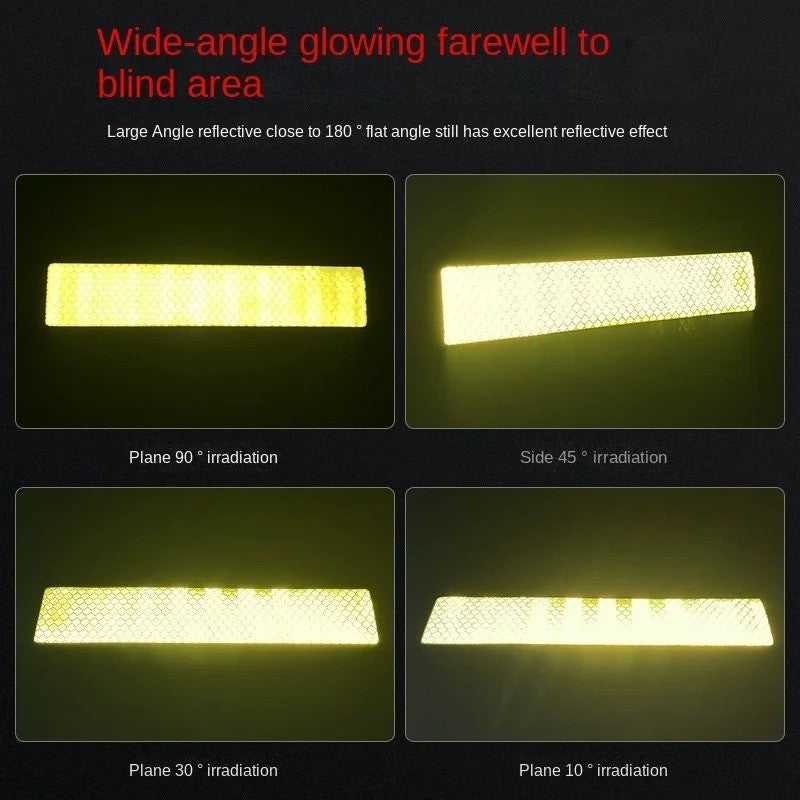 Car Sticker Reflective Warning Safety Tape Anti Collision Reflective Sticker